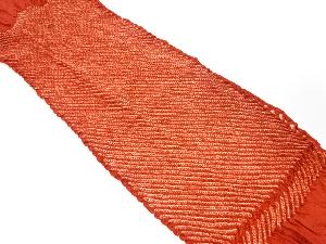 正絹　絞り　帯揚げ